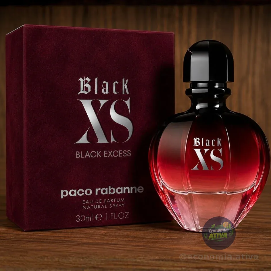Rabanne Black Xs For Her Edp 30ml Para Feminino