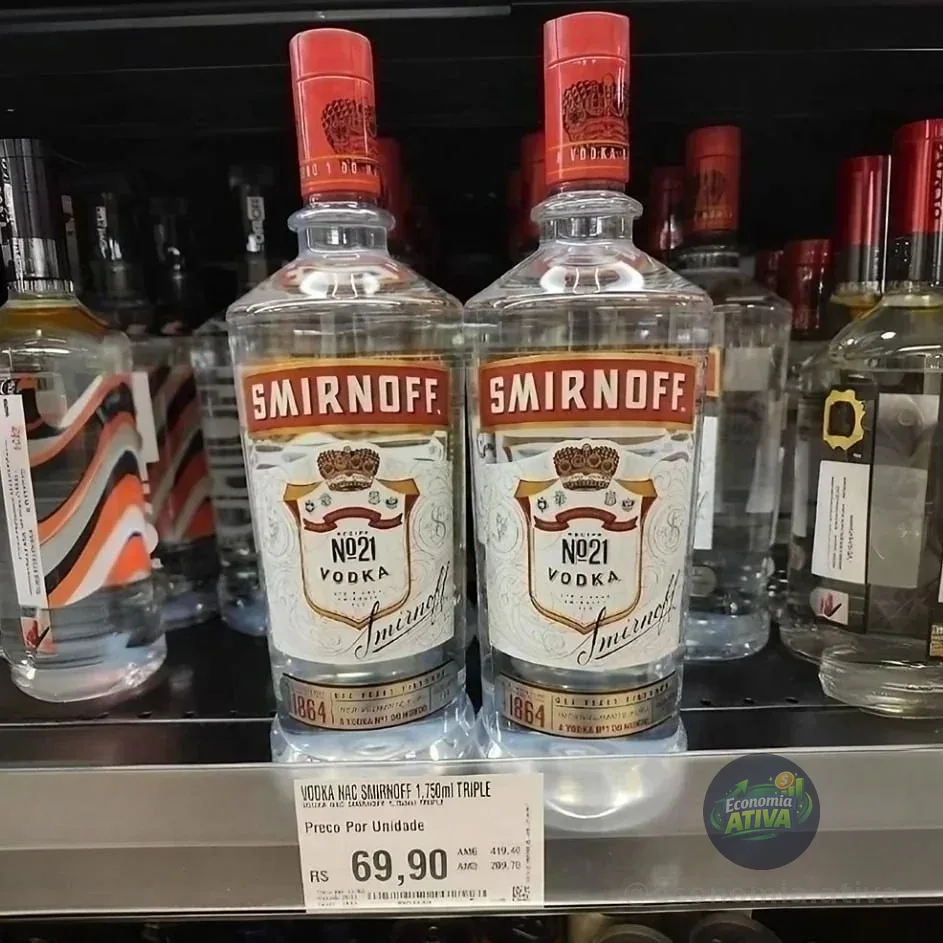 Vodka Smirnoff 1,75L