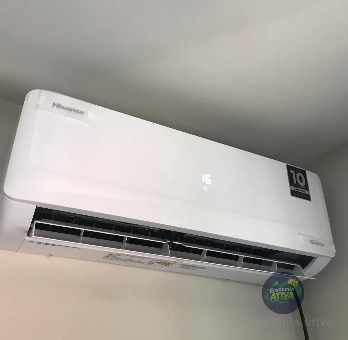 AR CONDICIONADO INVERTER HISENSE SPLIT HI WALL WI-FI 24000 BTUS QUENTE/FRIO 220V