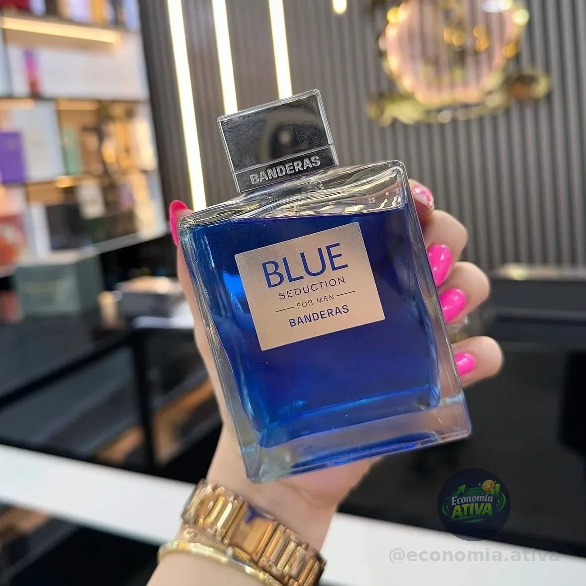 Perfume Banderas Blue Seduction Eau De Toilette 200 Ml Masculino