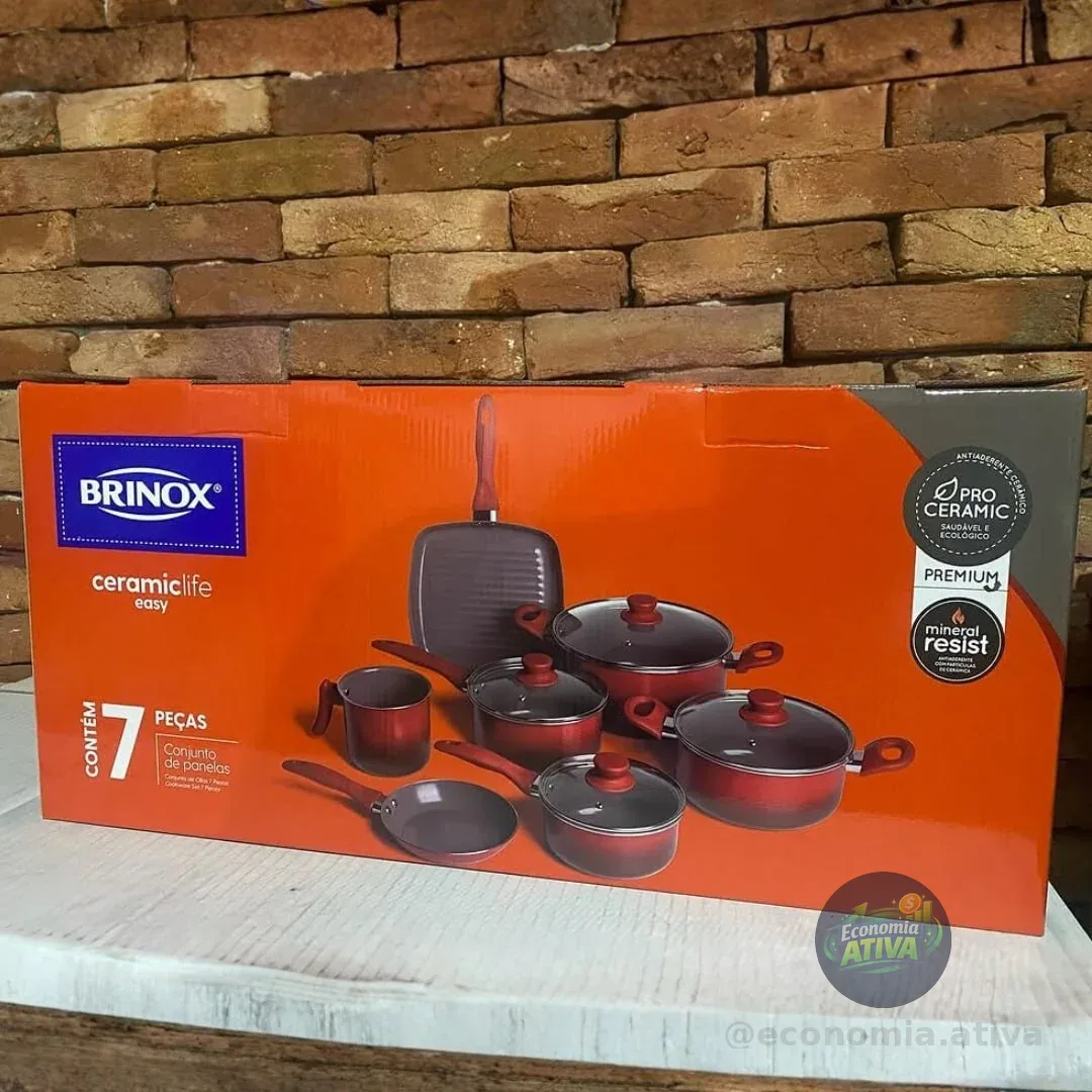 PANELAS DOS SONHOS, kit com 7 pra sua cozinha ❤️