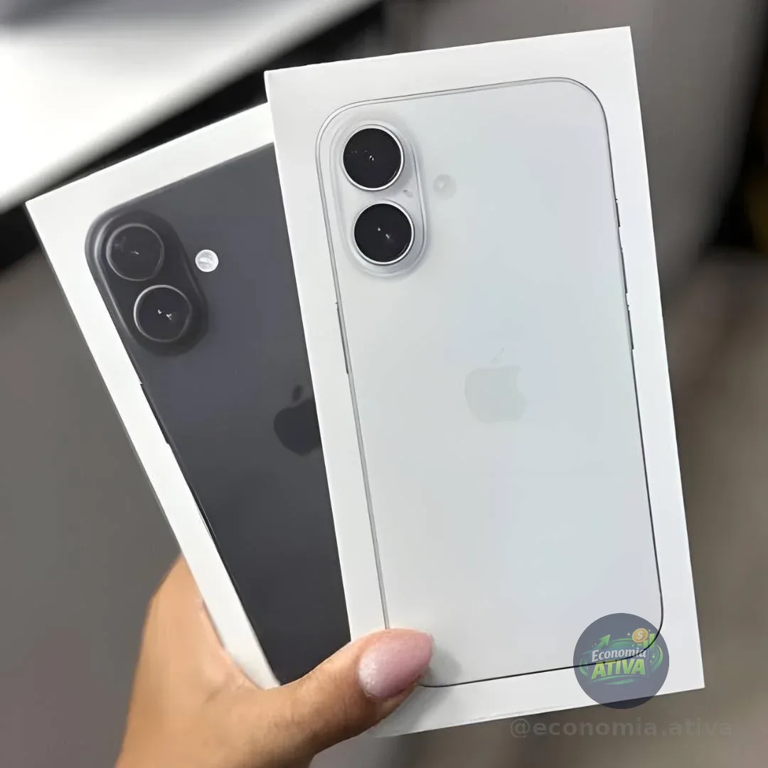 Apple iPhone 16 (128 Gb) - Branco - Distribuidor Autorizado
