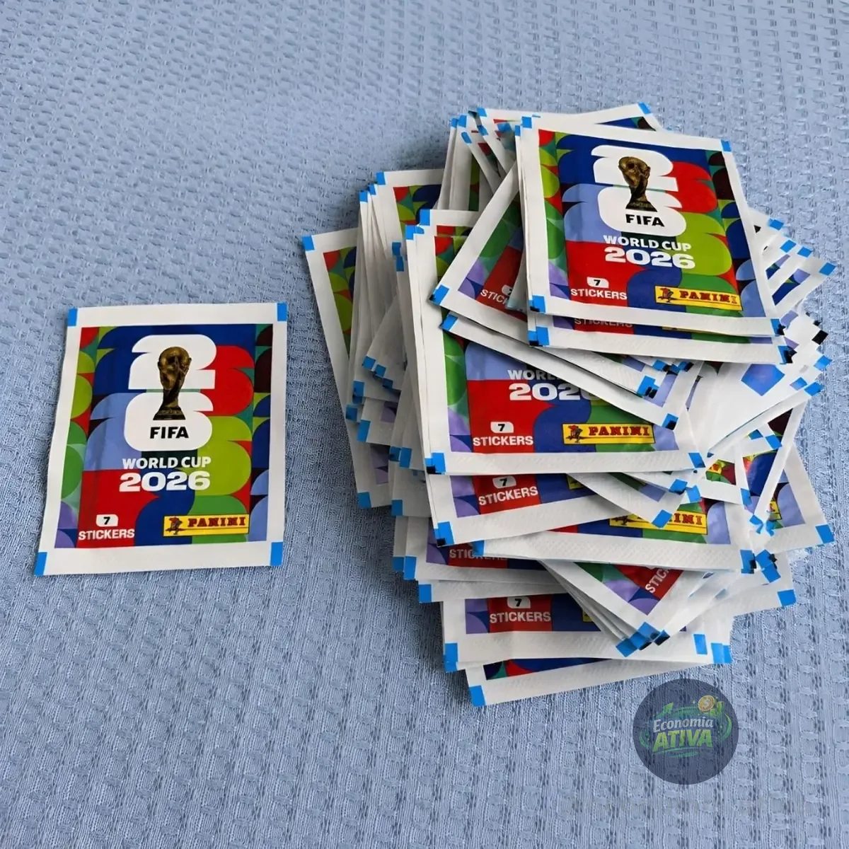 Kit 280 Figurinhas Do Álbum Copa Do Mundo 2026- 40 Envelopes