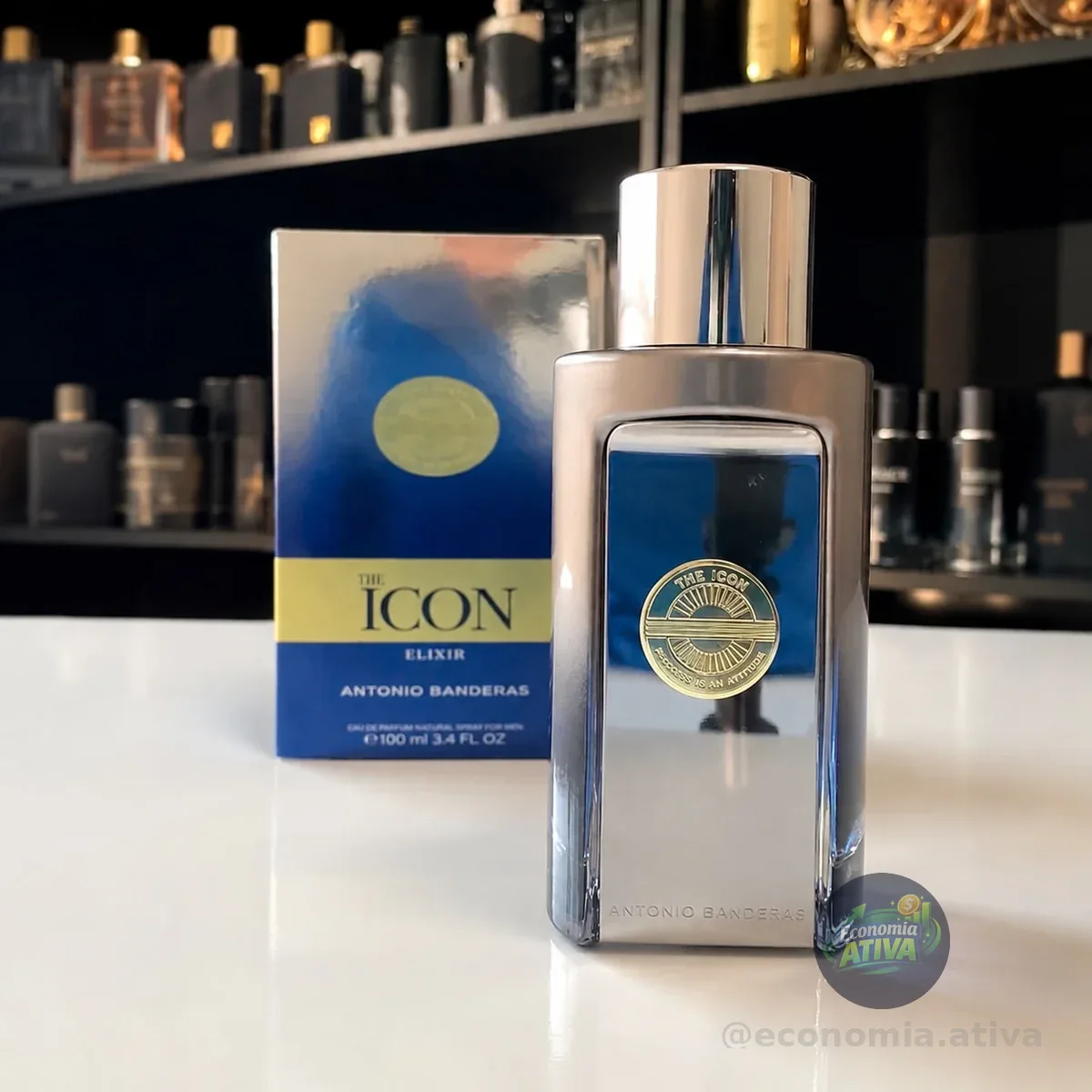 Perfume Banderas The Icon Elixir Eau De Parfum 100 Ml