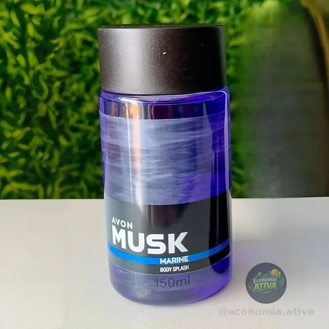 Body Splash Avon Musk Marine 150ml