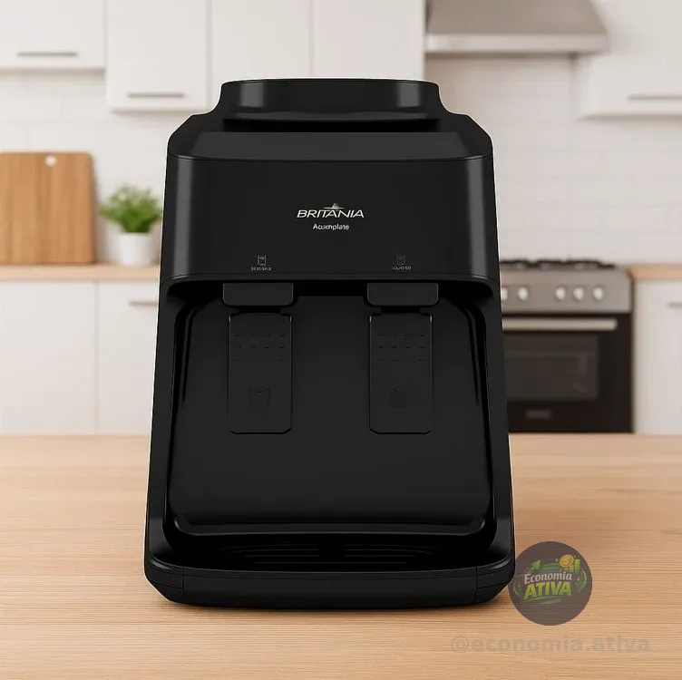 Bebedouro Bbe12p Aquaplus Para 10l Ou 20l Britânia Cor Preto 127/220v