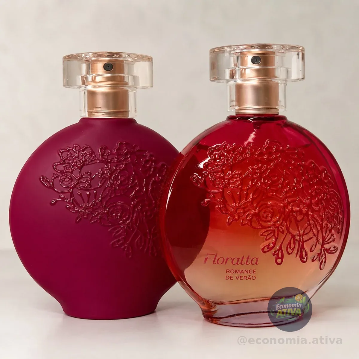 Combo Floratta Desodorante Colônia - Flores Secretas 75ml - Romance De Verão 75ml