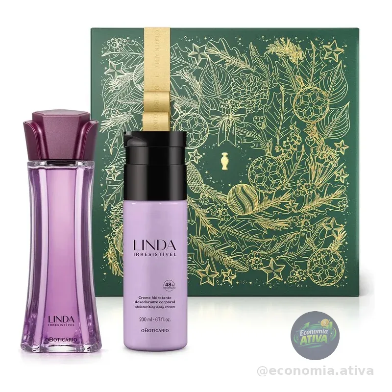 Presente Boticário Linda Irresistível Colônia E Loção 100ml/200ml