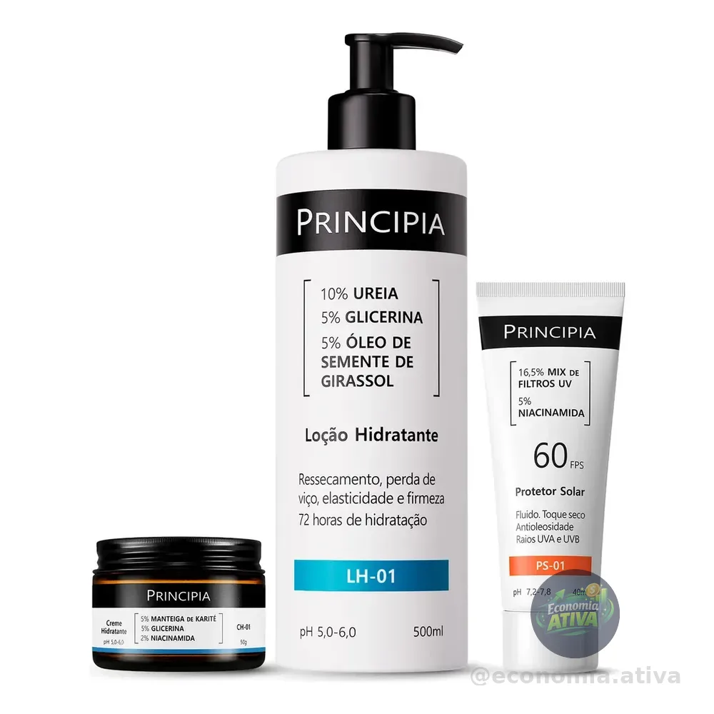 Kit Skincare Corporal E Facial Hidratação & Proteção Diária