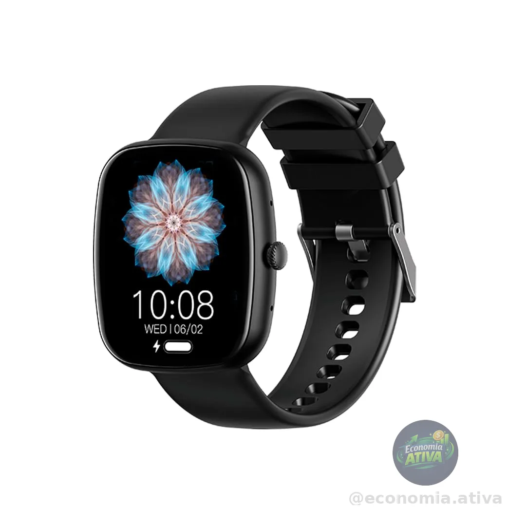 Smartwatch Relógio Inteligente My Watch Haiz 1.83" Tela Full Touch