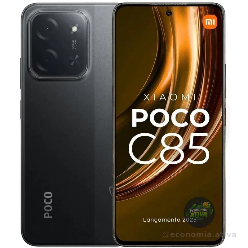 Smartphone Xiaomi Poco C85 256GB  Versão Global NFC Envio Imediato