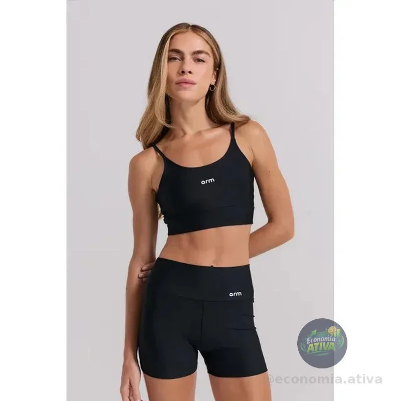 Conjunto Feminino Fitness Compact Top E Short - Arm