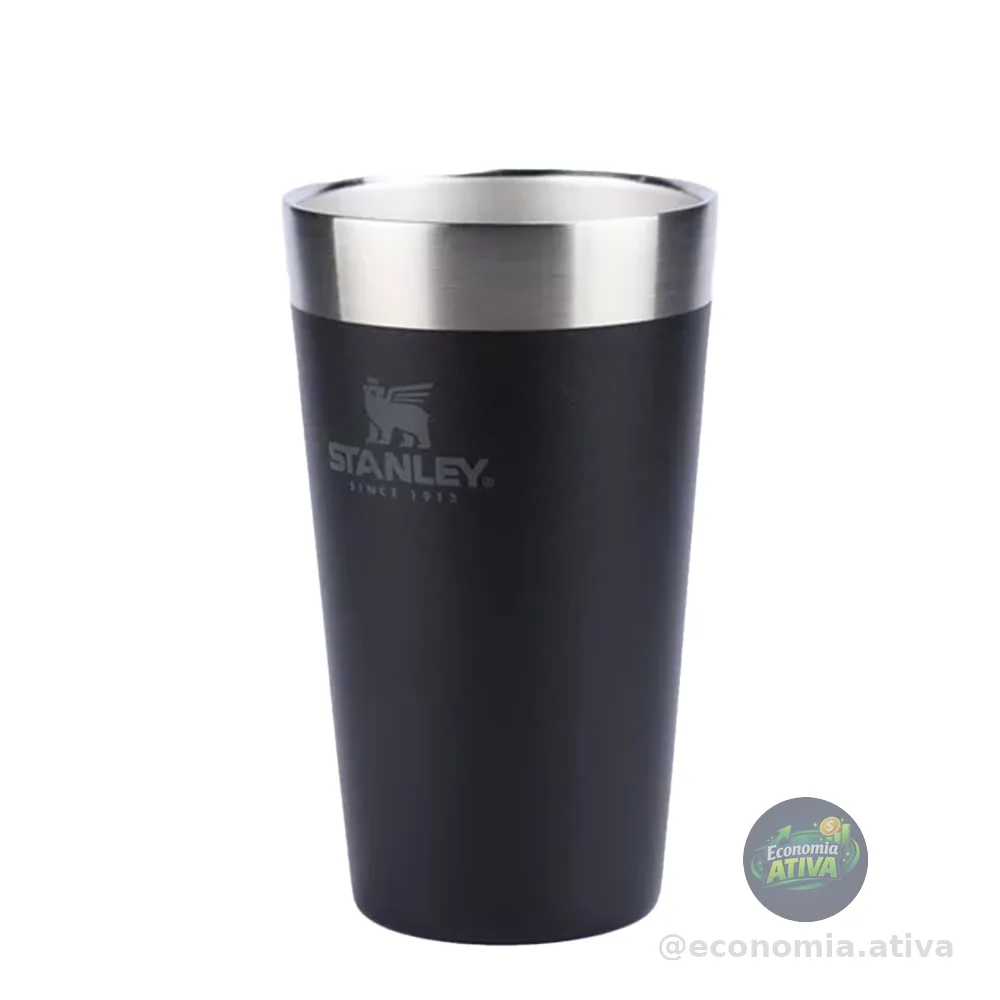 Stanley - Copo de cerveja isolado, copo empilhável Stay Chill de 473 ml, para bebidas quentes ou frias