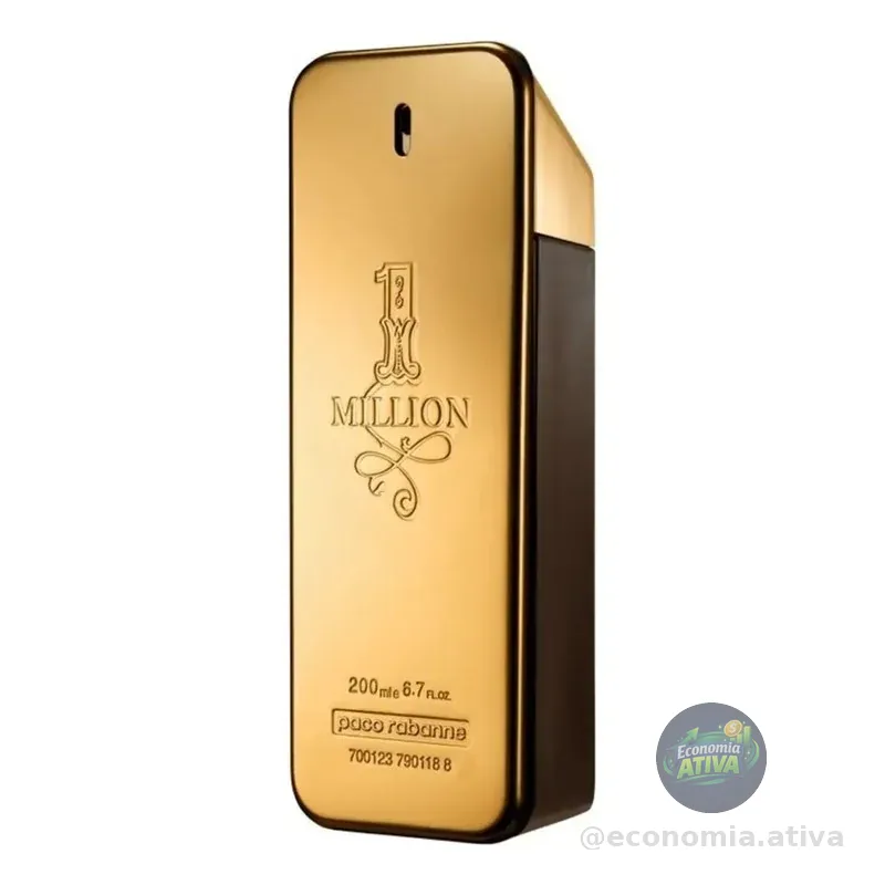 Perfume Rabane 1 Million Eau De Toilette 200 Ml Masculino