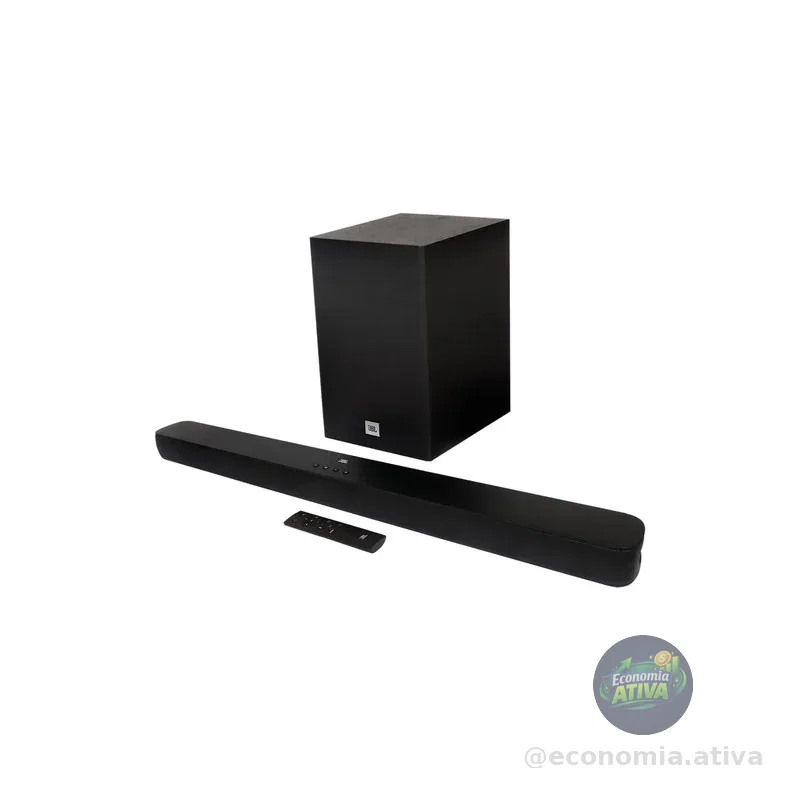 JBL, Soundbar, Bluetooth, Cinema SB180, 2.1 Canais, Subwoofer de 6,5" Sem Fio