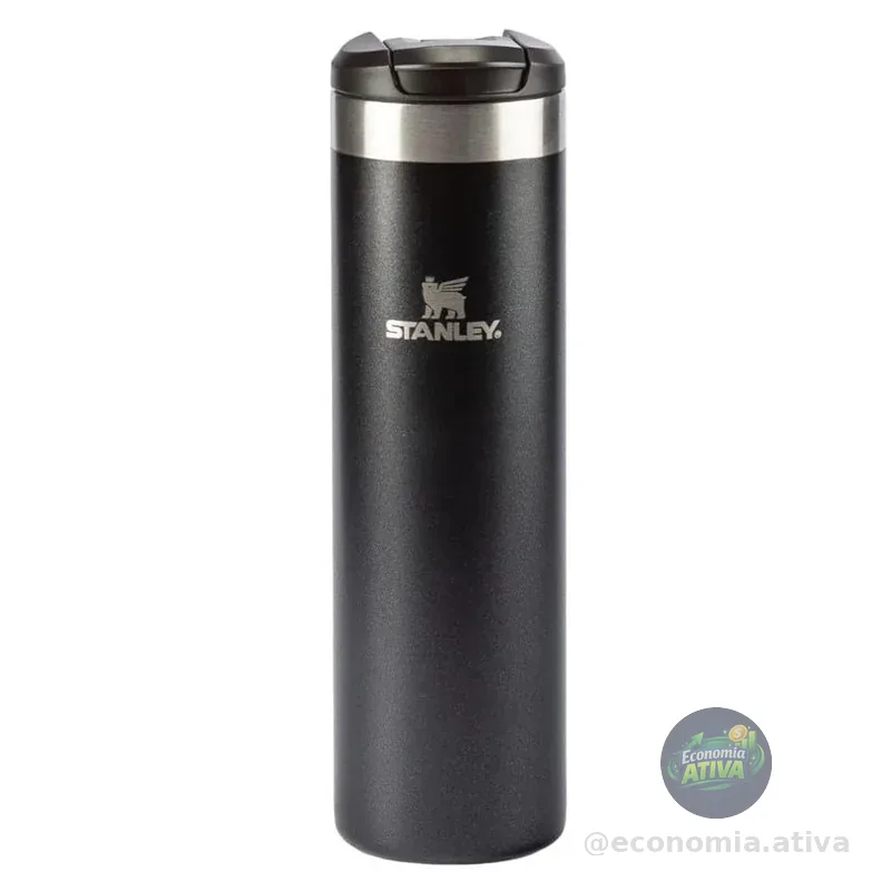 Stanley Garrafa Térmica Aerolight Transit Black | 591ml