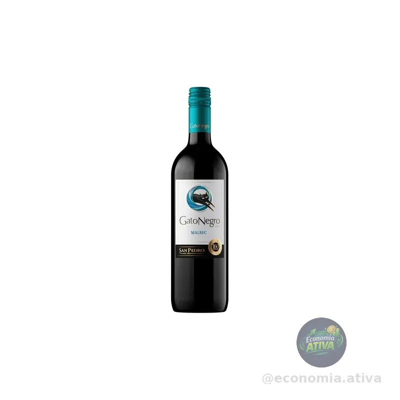 Vinho Malbec 750Ml Gato Negro