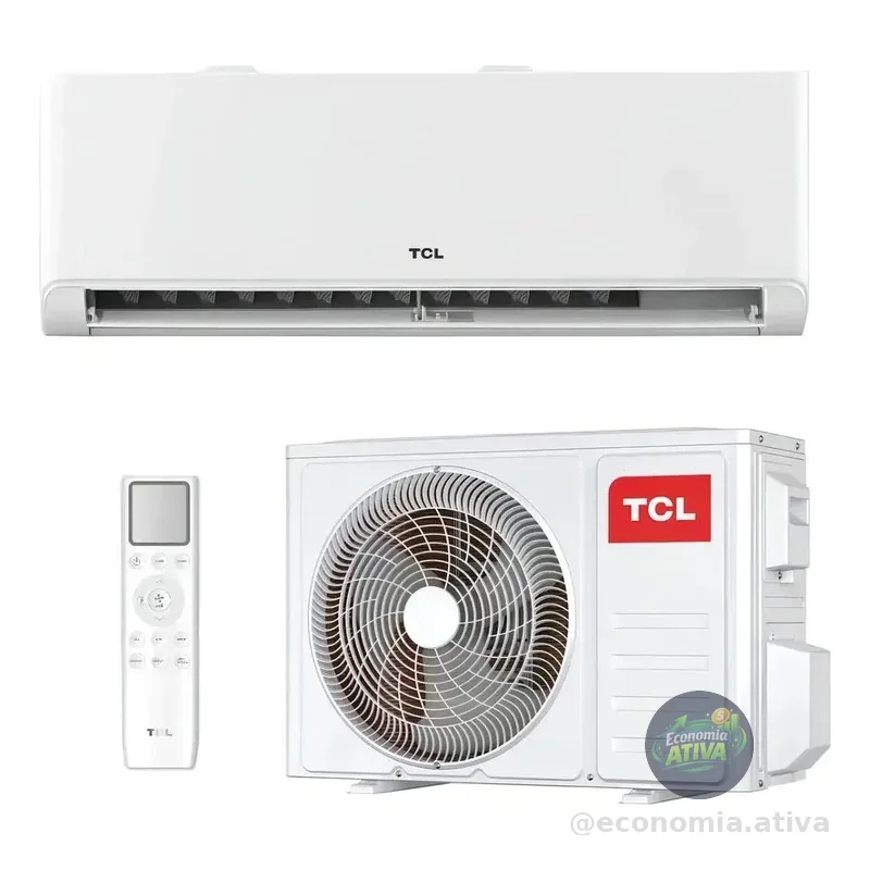 Ar Condicionado Split Hi Wall Tcl T-pro 2.0 Inverter 9.000 Btus Frio R-32 Branco 220v
