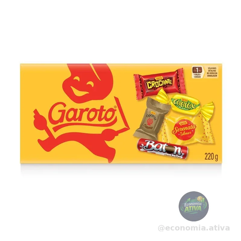 Bombom GAROTO Sortido Caixa 220g