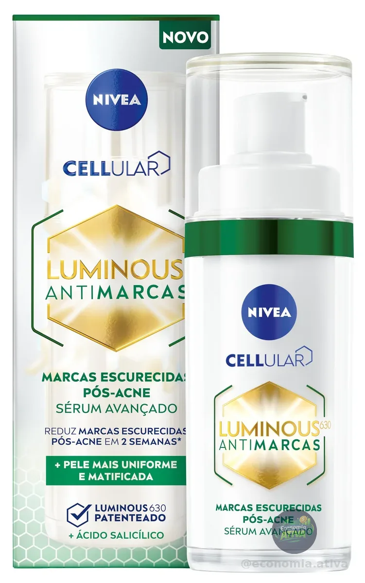 NIVEA Sérum Facial Cellular Luminous 630® ANTIMARCAS Acne 30ml