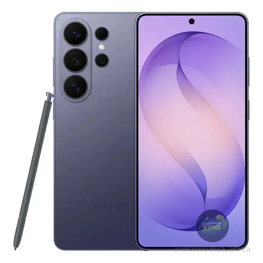 Celular Samsung Galaxy S26 Ultra 5g, 512gb, 12gb Ram, Câmera Quádrupla, Tela Grande De 6.9  Violeta