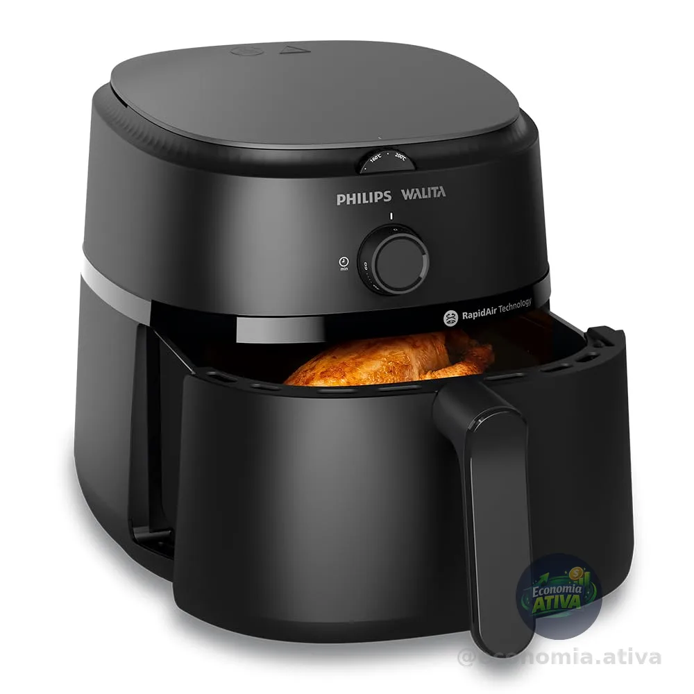 Fritadeira Airfryer Série 1000 XL, Philips Walita, 4,2 litros