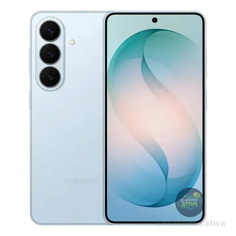 Celular Samsung Galaxy S26 5g, 256gb, 12gb Ram, Galaxy Ai, Câmera Tripla De 50+12+10, Tela De 6.3  Azul