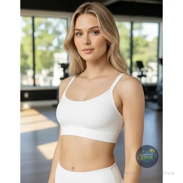 Top Lupo Loba Fitness Confortável Ótima Sustentação Academia