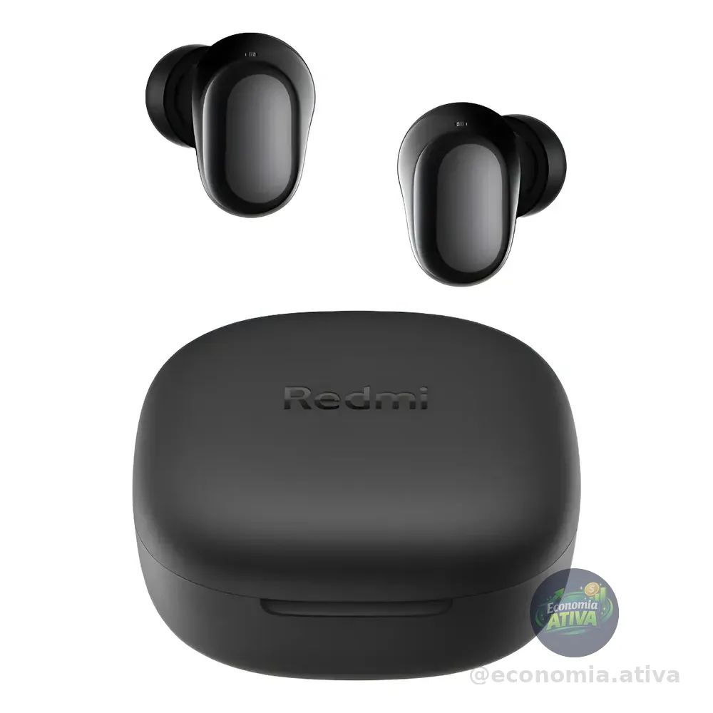 Fone De Ouvido Sem Fio Xiaomi Redmi Buds 6 Play Bluetooth5.4 Preto