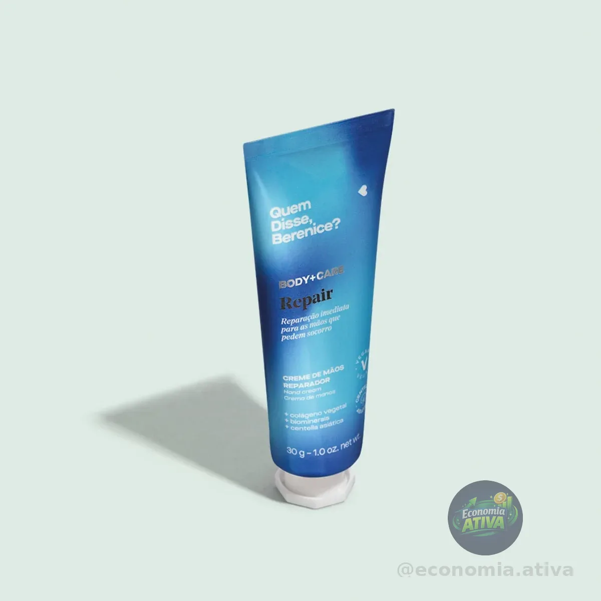 Quem Disse Berenice Repair Creme de Mãos Reparador 30g