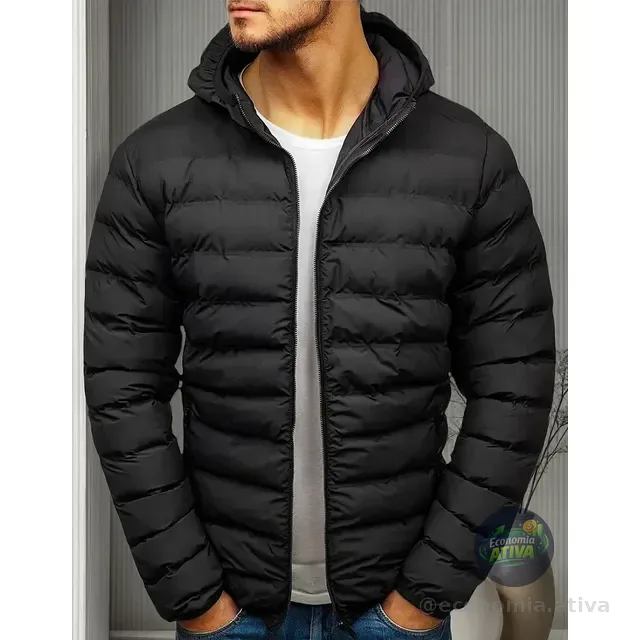 Jaqueta Puffer Bobojaco De Frio Blusa Impermeável Inverno