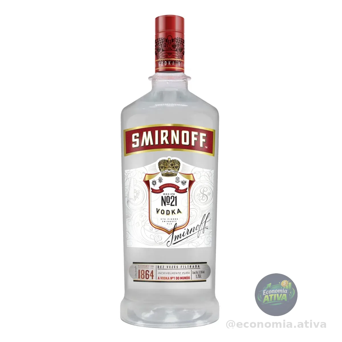 Vodka Smirnoff 1,75L