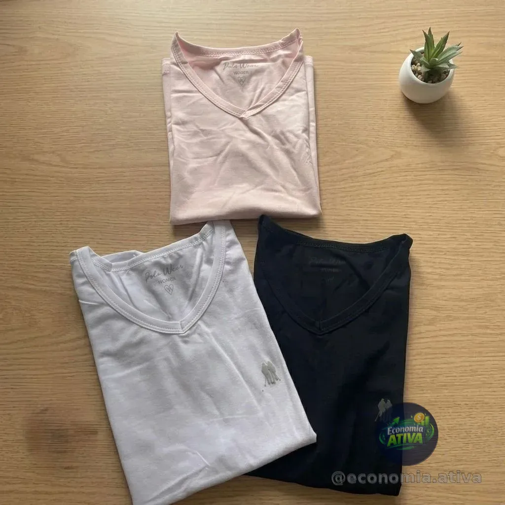 *BÁSICA DA POLO WEAR PRA ELAS  🙋‍♀️*