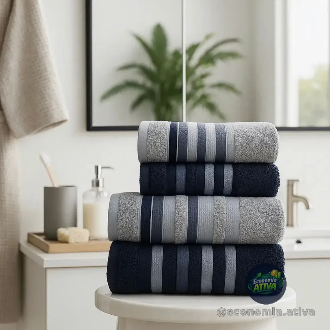 *TROQUE SUAS TOALHAS VELHAS*