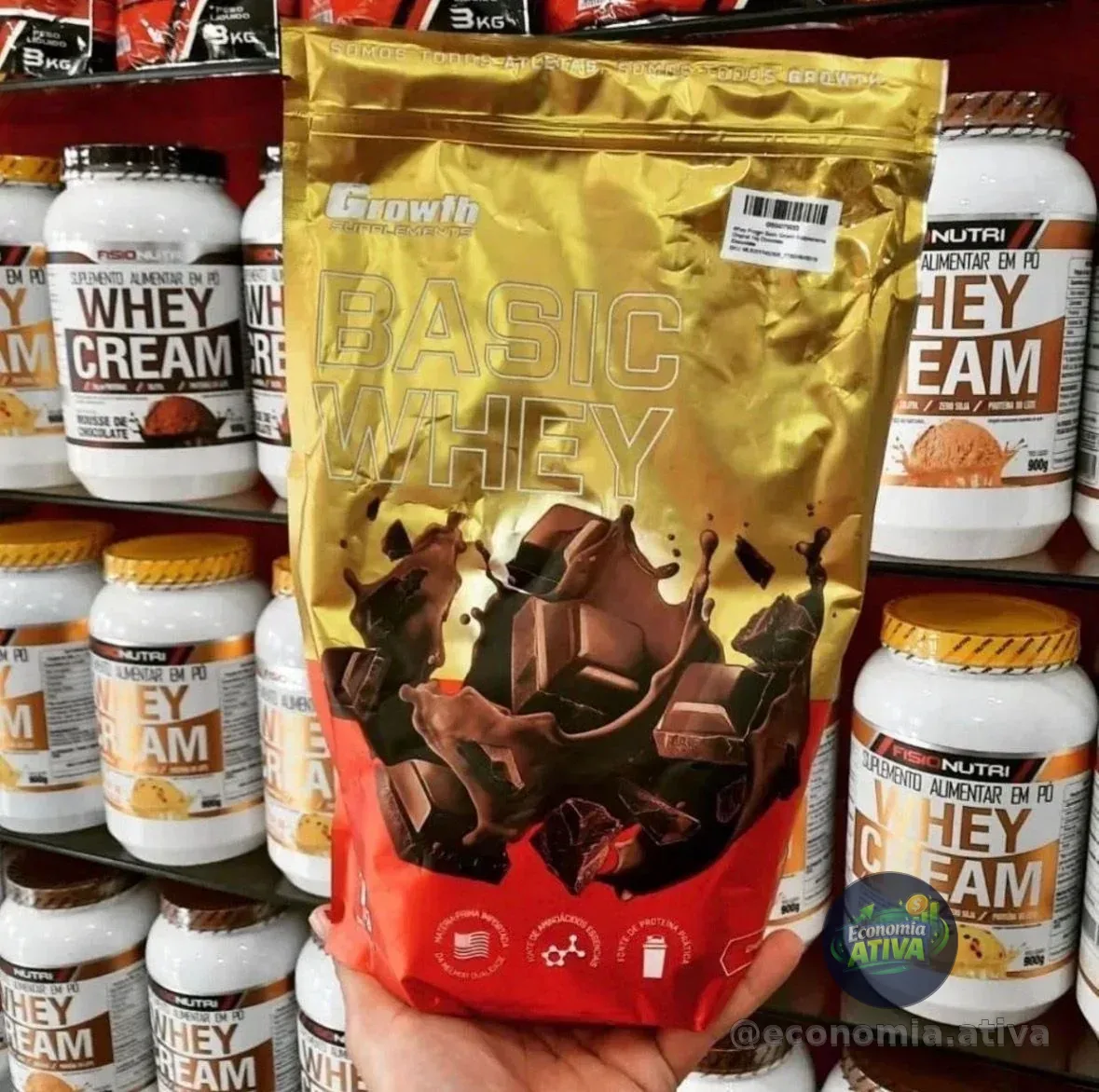 *1KG DE WHEY DA GROWTH*