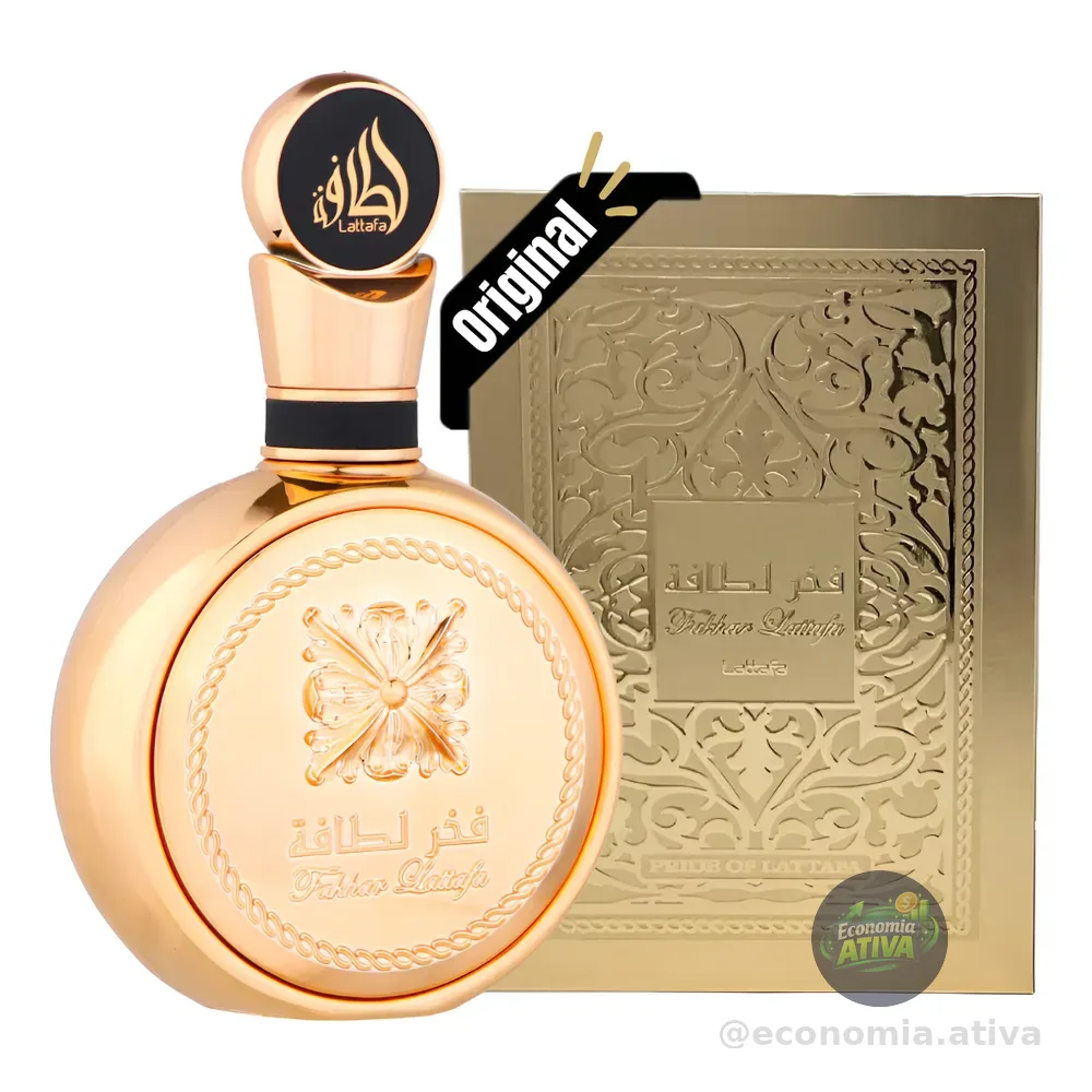 Perfume Árabe Lattafa Fakhar Gold Extrait Eau De Parfum 100m