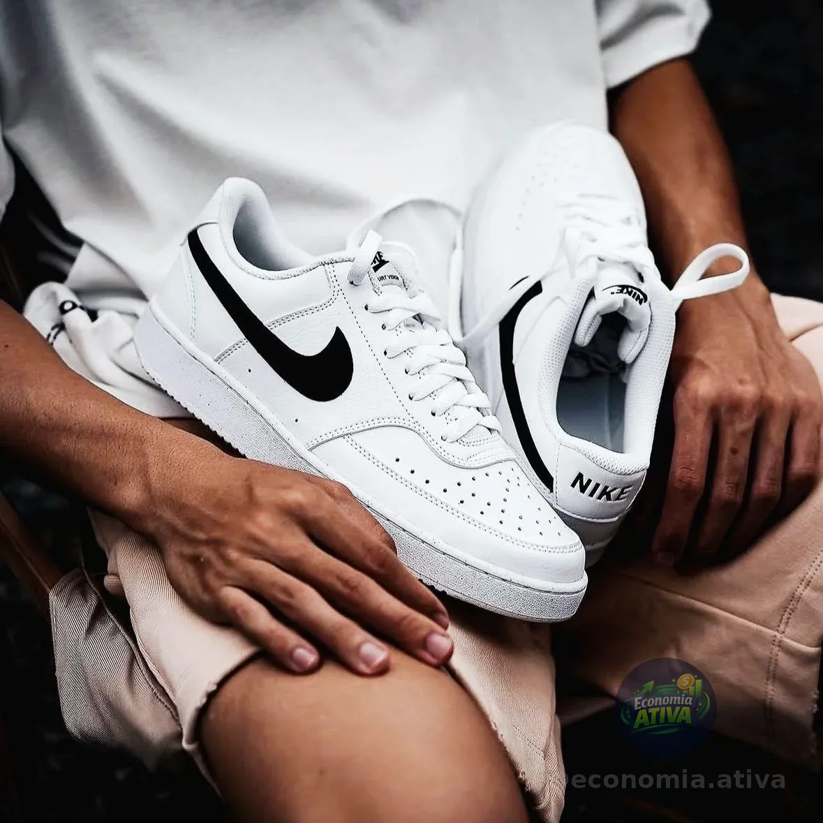 Tênis Nike Court Vision Low Next Nature Masculino