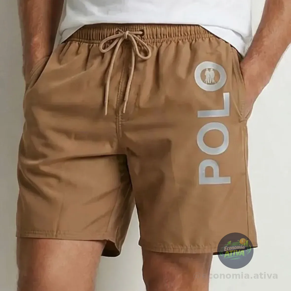 Short Vôlei Logo Lateral Polo Wear