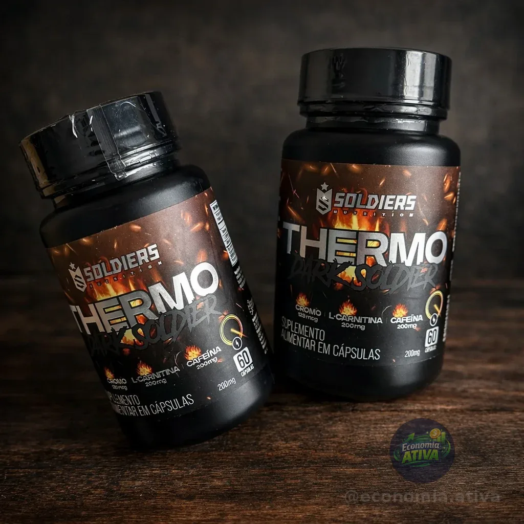 Termogênico Dark Cafeina 100% Soldiers Nutrition