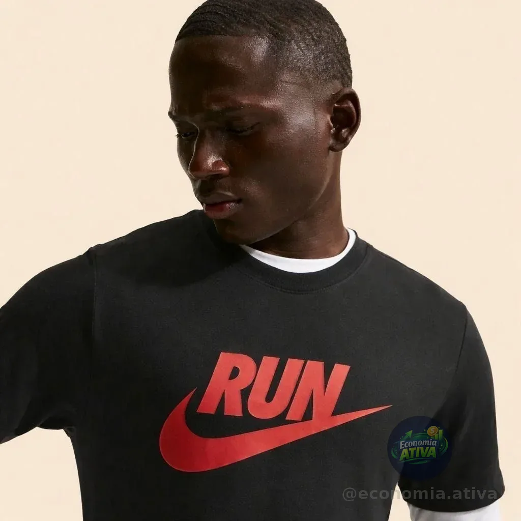 Camiseta Dri-fit Nike Run Swoosh Masculina