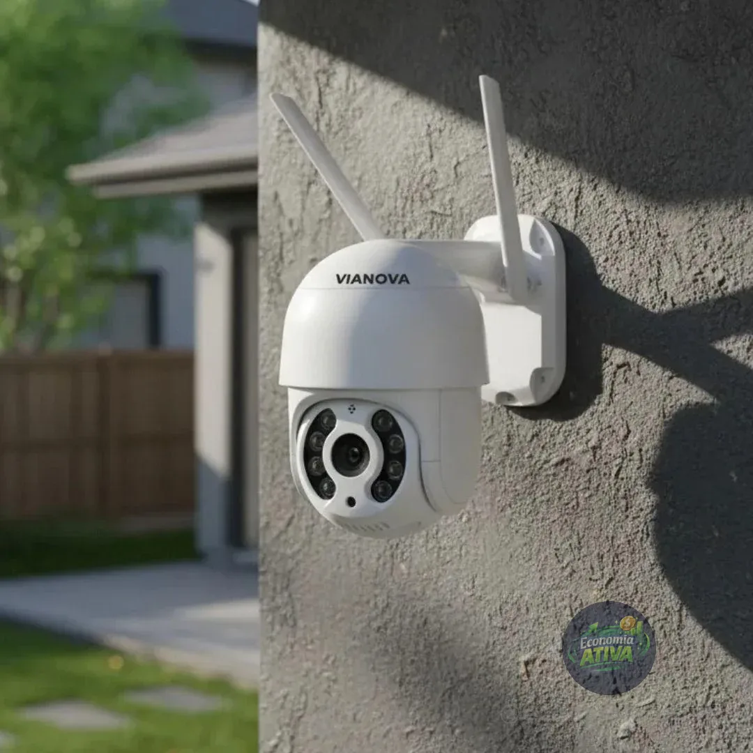Camera Segurança Vianova Wifi Full Hd