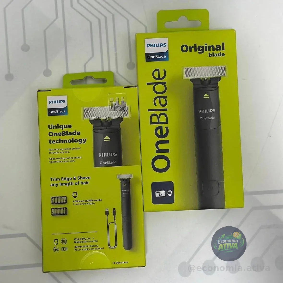 Aparador E Raspador Philips Oneblade