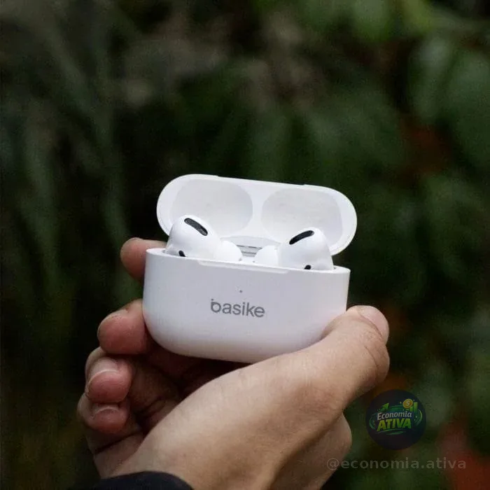 Basike Fone De Ouvido Bluetooth 5.3 Branco