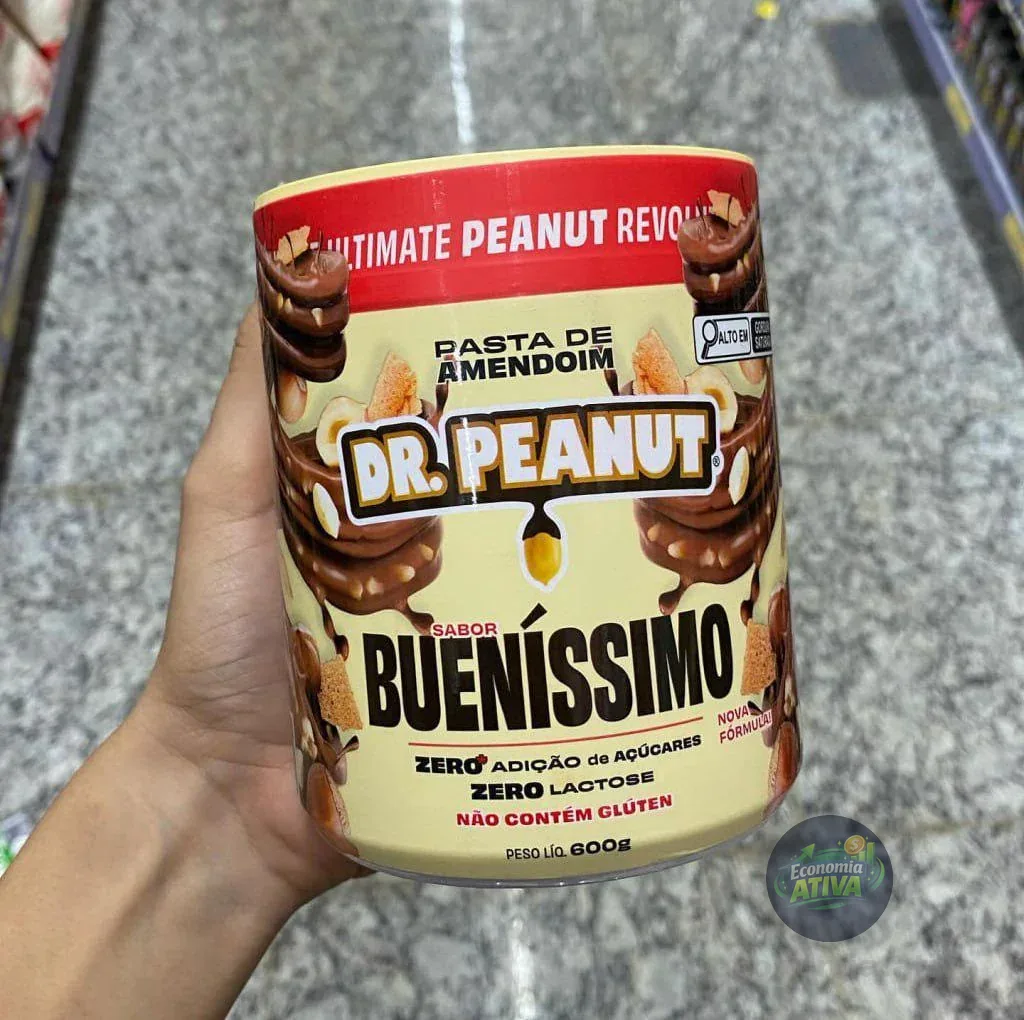 Pasta de Amendoim Dr. Peanut 600g Bueníssimo