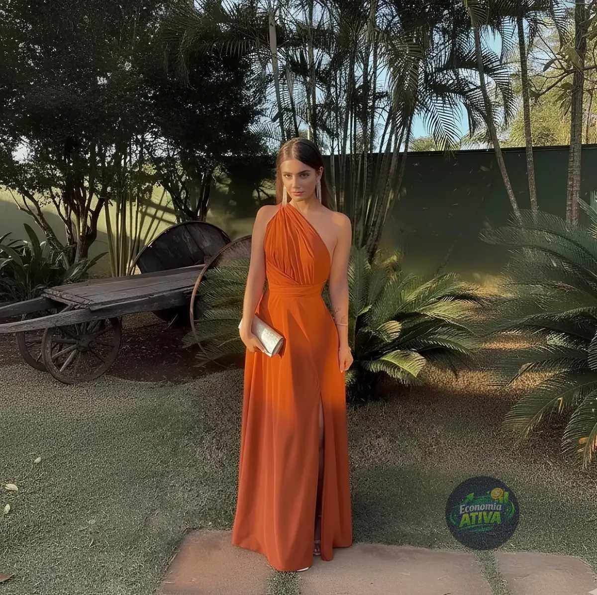 Vestido Longo Feminino De Festa (10 cores)