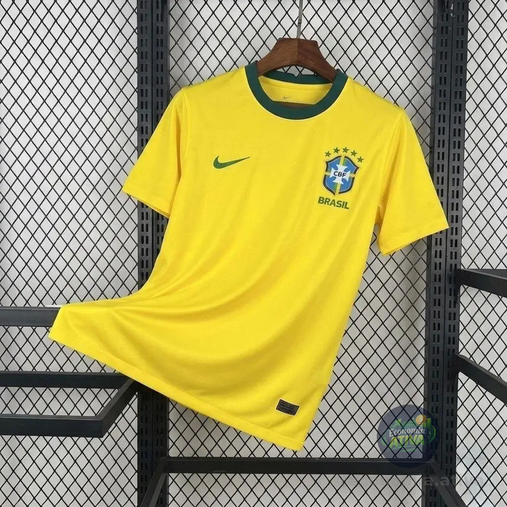 Camisa Brasil Nike I 2026/27 Fã Masculina
