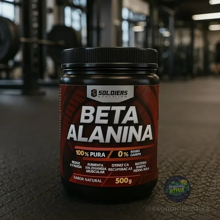 Beta Alanina Pura 500g Soldiers Nutrition