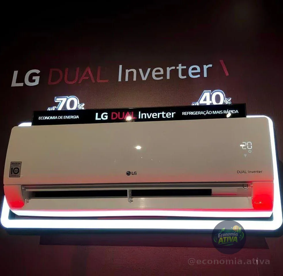 Ar-condicionado Split 18.000 BTUs LG Dual Inverter Quente e Frio AI Voice S3NW18KL31C