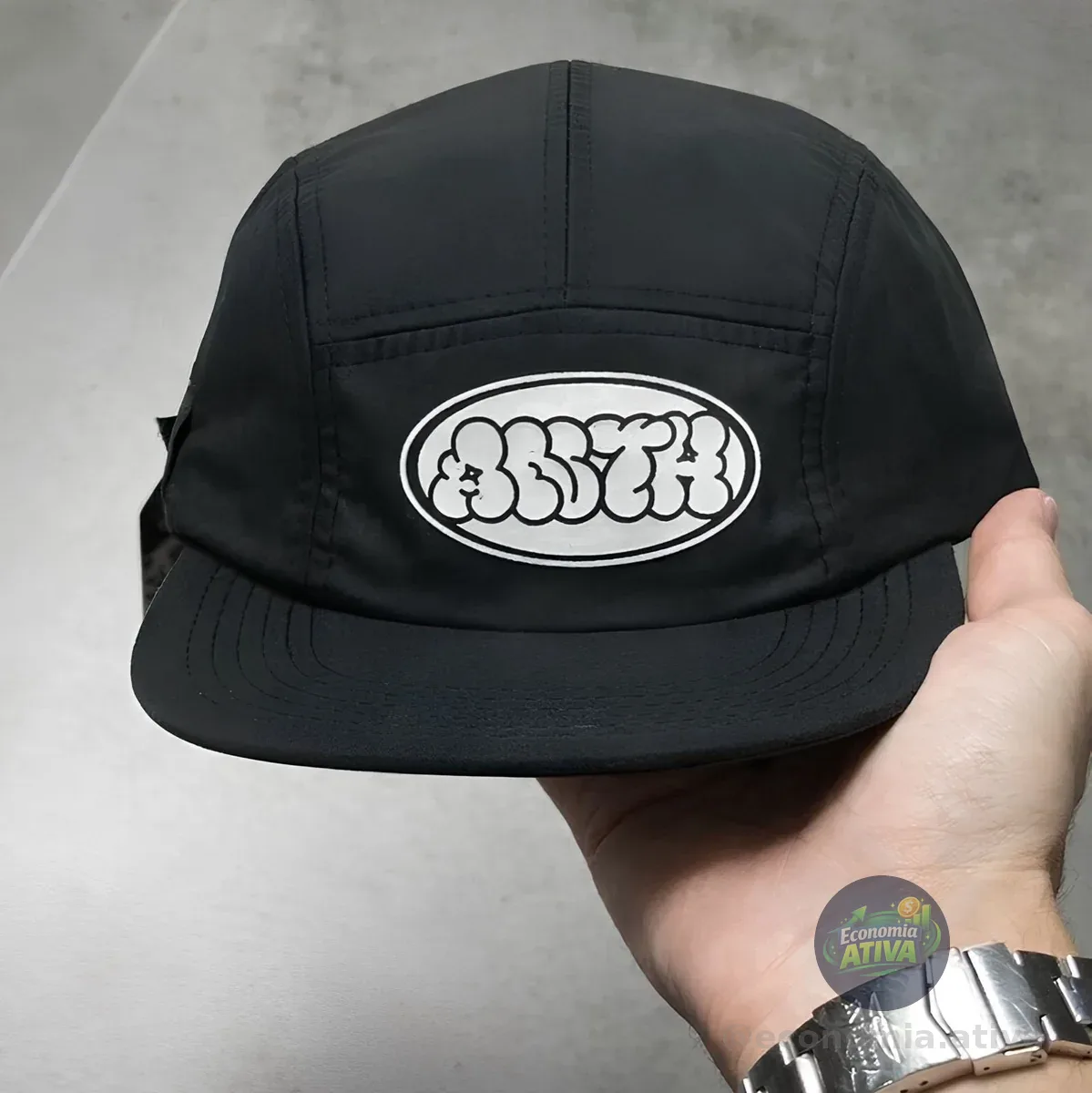 Boné Aba Reta Five Panel Anth Co Suporte Strapback (3 cores)