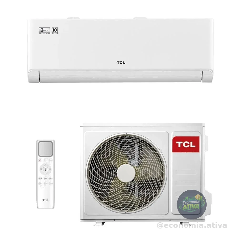Ar Condicionado Split Hi Wall TCL T-Pro 2.0 Inverter 9.000 Btus Frio 220v R-32